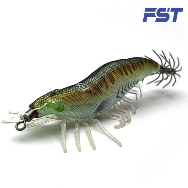 리얼 새우에기 새우다리 쉬림프 한치 쭈꾸미 문어 심해 갑오징어 에기 미니 10 AJ (레인보우실크), 60mm
