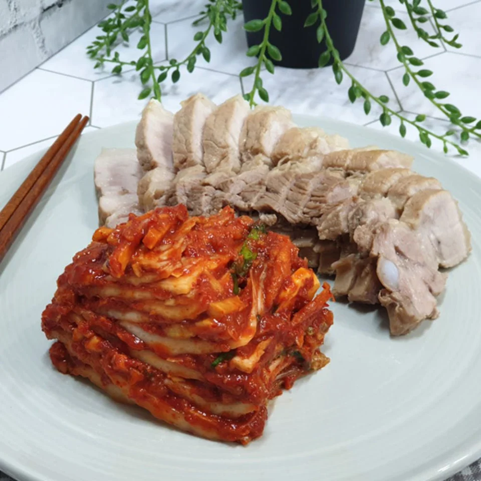 100%국산 전라도 보쌈김치 2kg 매콤달콤 수육김치 주문 당일제조