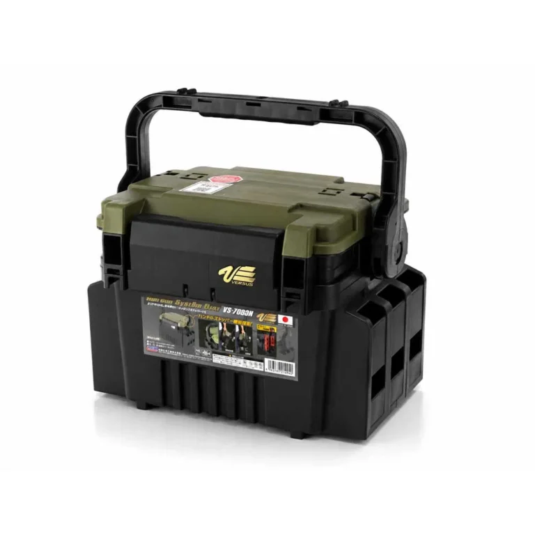 메이호 태클박스 VS-7055N 특판 소형 워킹 수납 박스 그린투톤