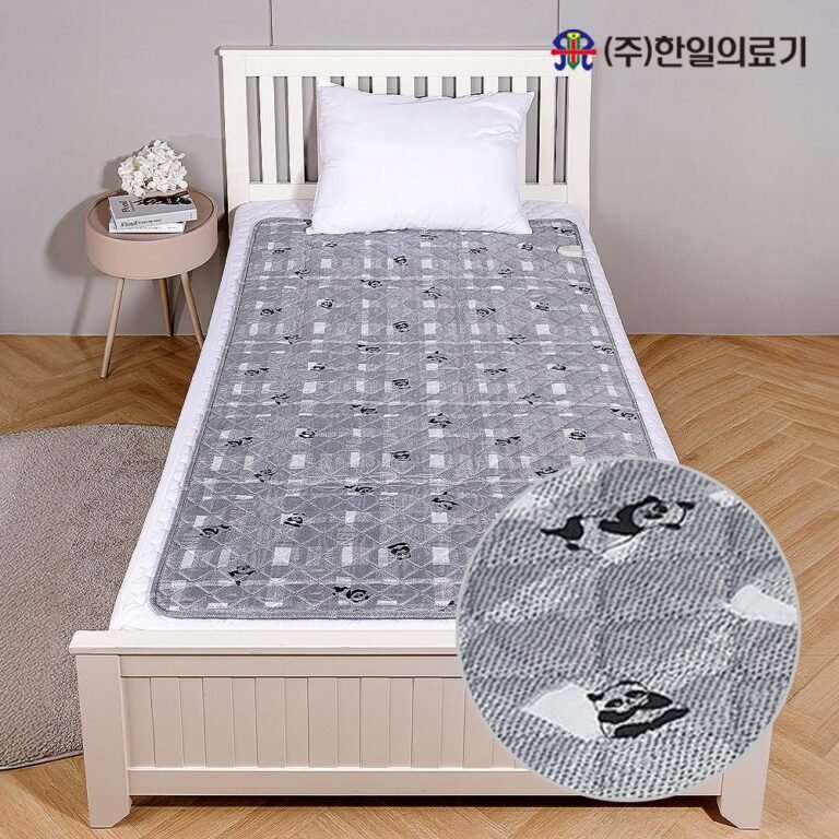 한일의료기 탄소 매트 전기요 전기장판 1인용 카본 팬더 미니