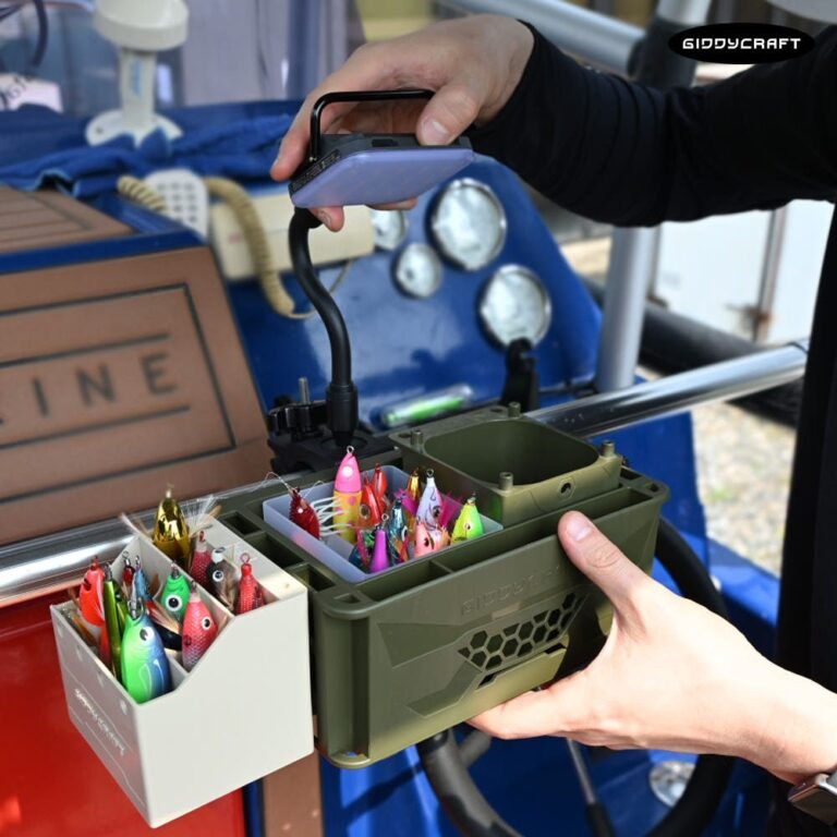 기디버디 멀티 선상거치대 에기케이스 에기통 낚시받침대 기디브릭 멀티홀더 낚시소품거치대