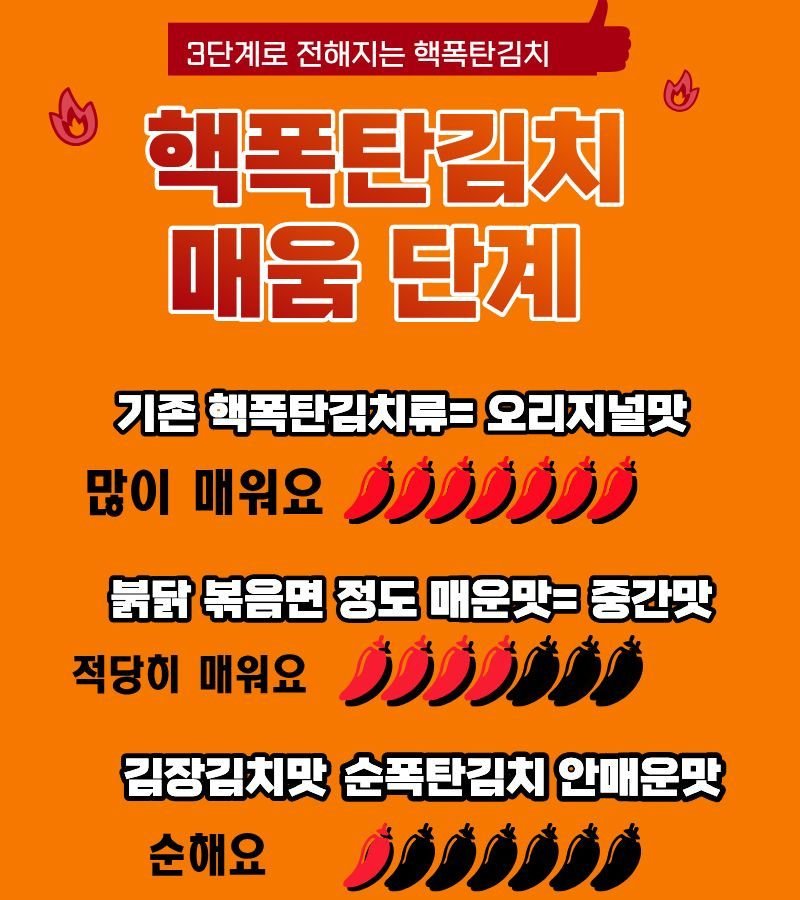 핵폭탄 실비 매운 김치 갓담근 포기 배추 1kg